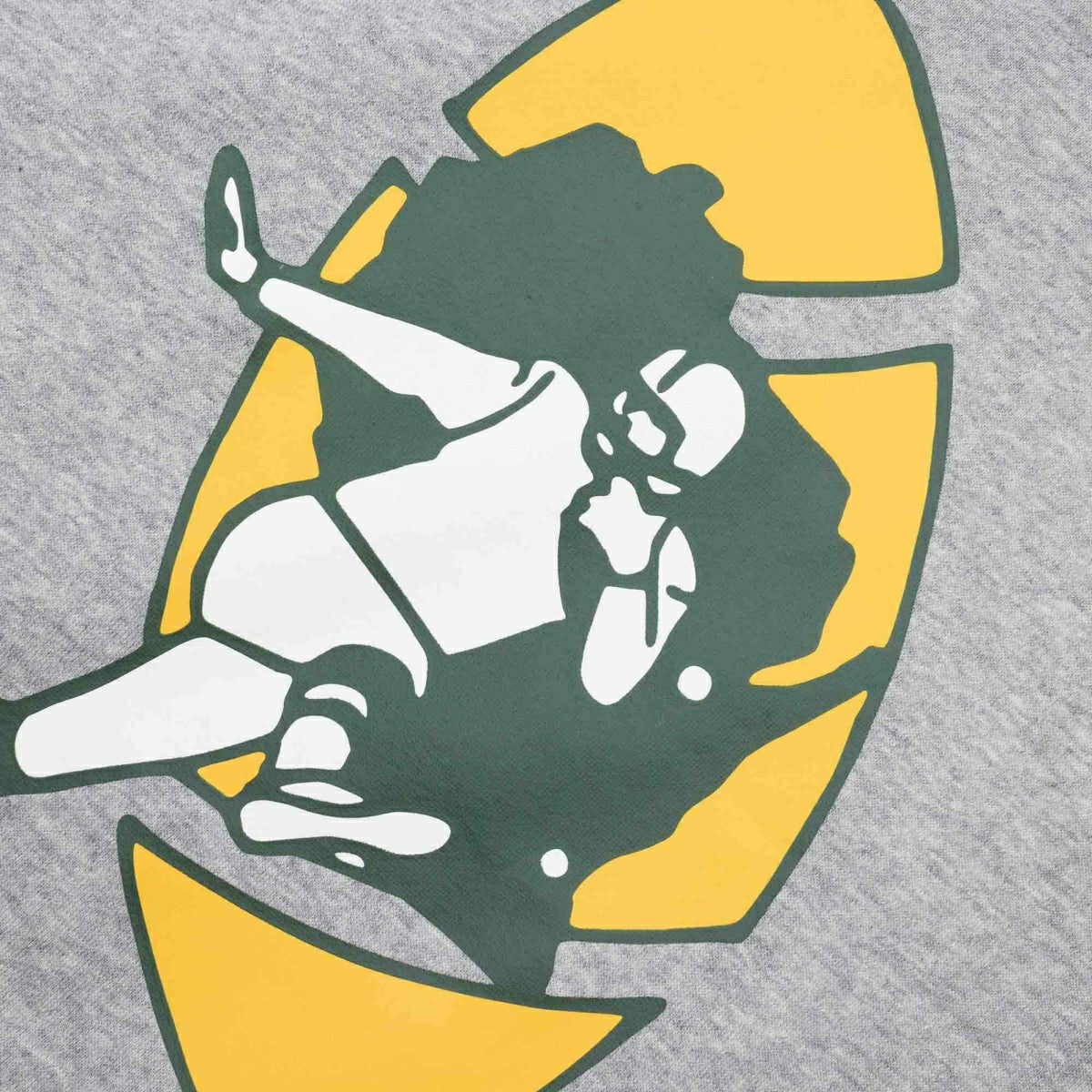 Green Bay Packers Rewind Throwback Fleece NFL Hoodie Grey - Taass US