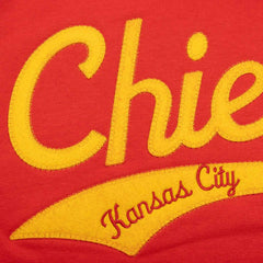 Kansas City Chiefs Rewind Script Nike Club NFL Hoodie Red - Taass on sale
