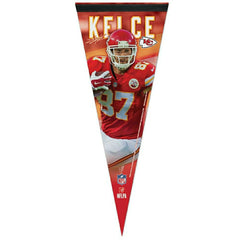 Travis Kelce Kansas City Chiefs Premium NFL Pennant - Taass sale