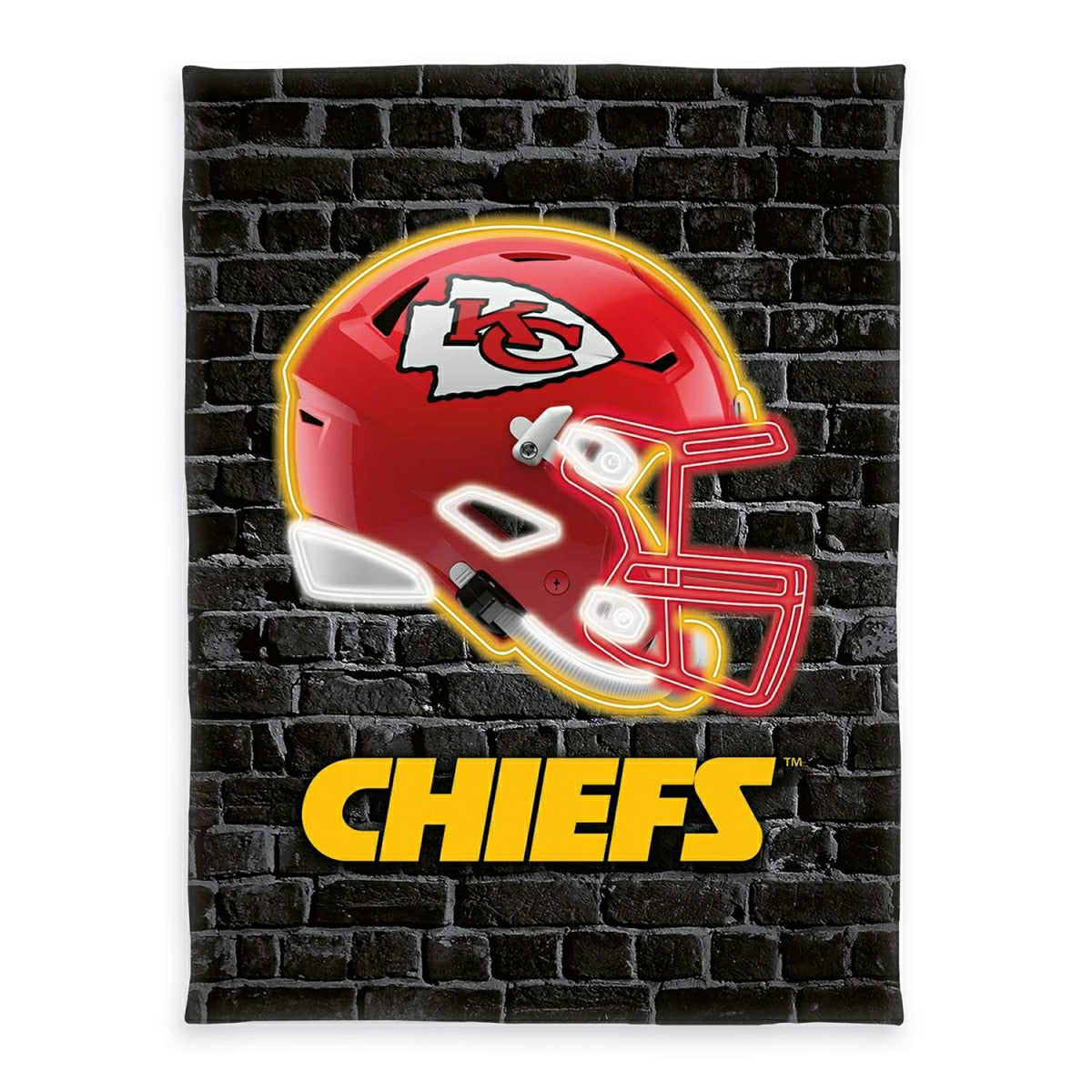 Kansas City Chiefs Wellsoft Throw Blanket Black - Taass discount
