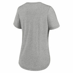 Kansas City Chiefs Nike Triblend Football NFL T-Shirt Gray (Women's) - Taass US