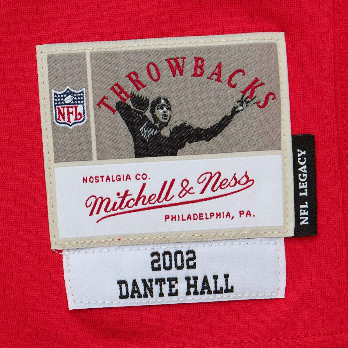 Dante Hall #82 Kansas City Chiefs 2002 Legacy Throwback NFL Jersey Red - Taass Online