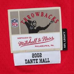Dante Hall #82 Kansas City Chiefs 2002 Legacy Throwback NFL Jersey Red - Taass Online