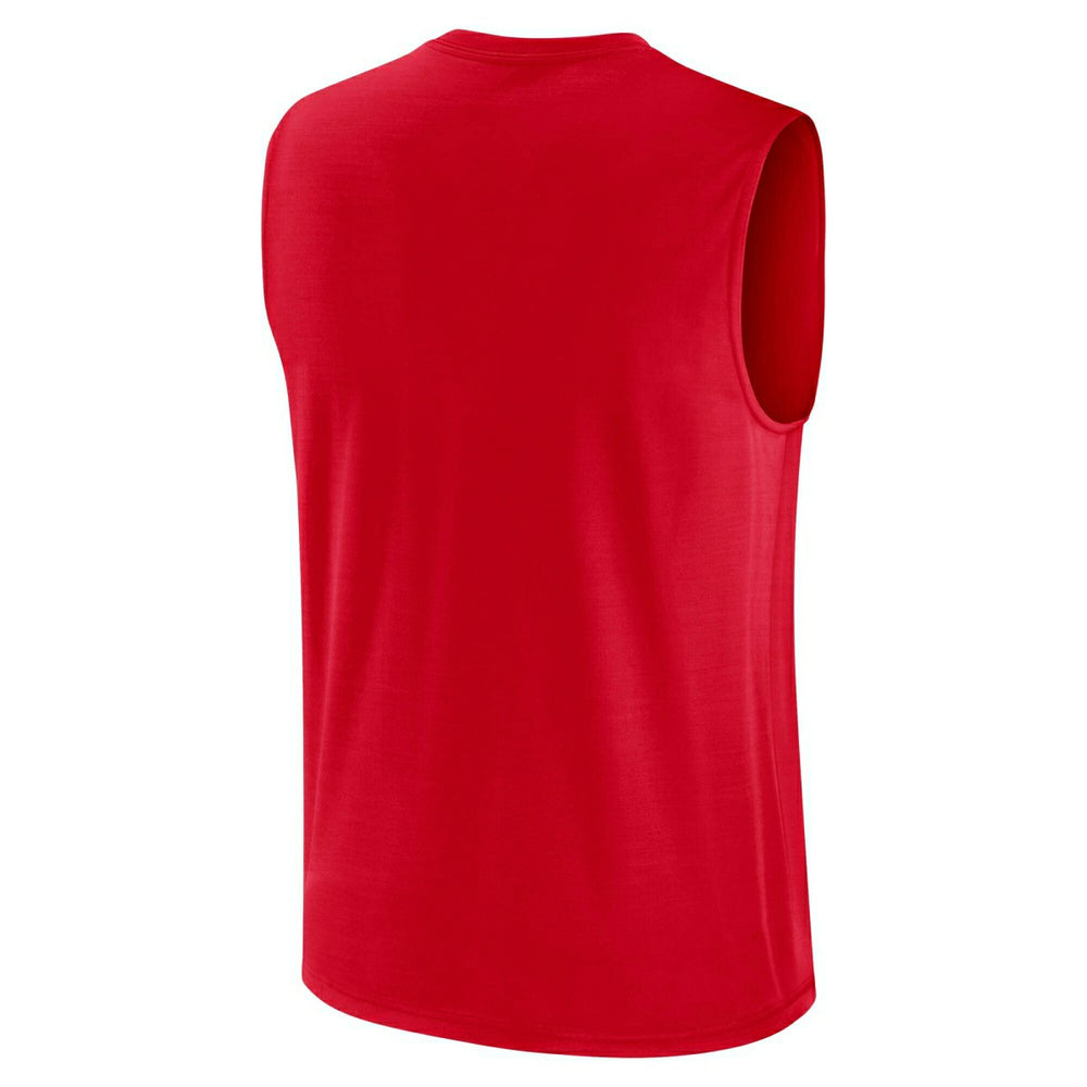 Kansas City Chiefs Nike Dri-FIT NFL Muscle Tank Top Red - Taass on sale