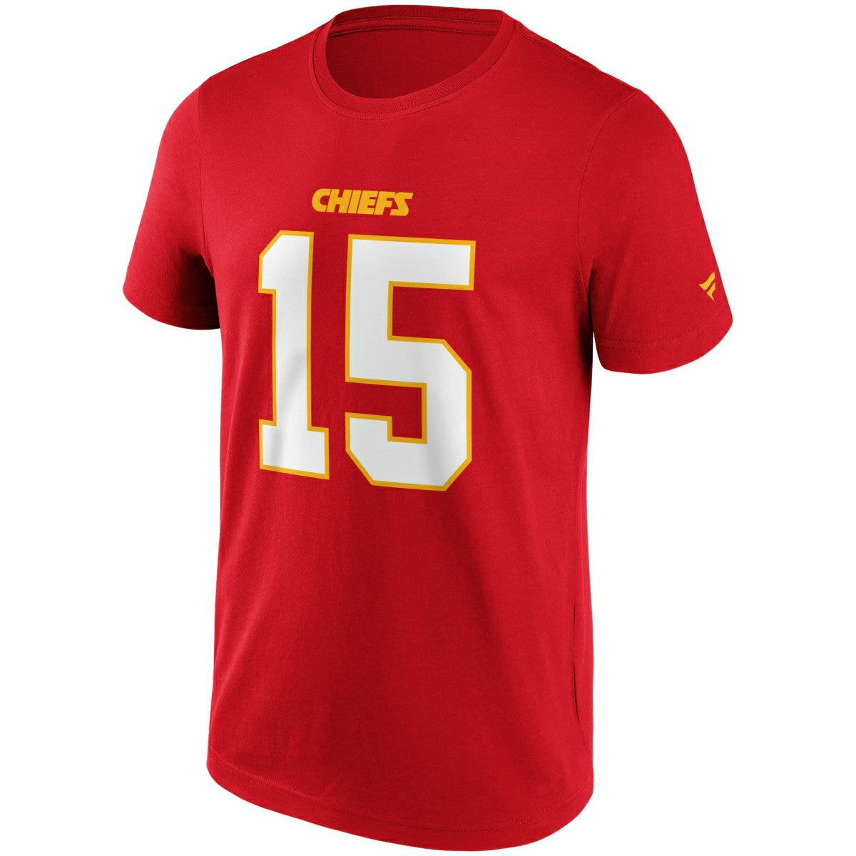 Patrick Mahomes #15 Kansas City Chiefs Iconic Player NFL T-Shirt Red - Taass for sale