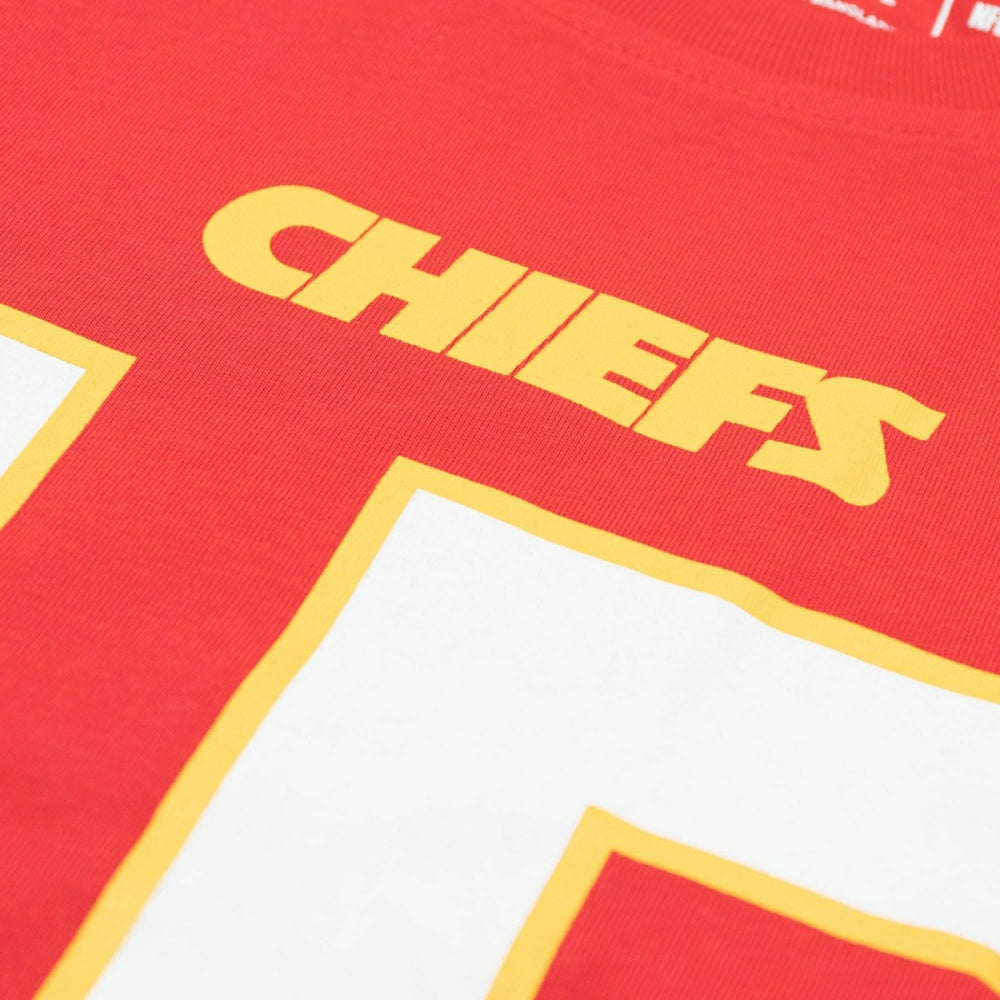 Patrick Mahomes #15 Kansas City Chiefs Iconic Player NFL T-Shirt Red - Taass for sale