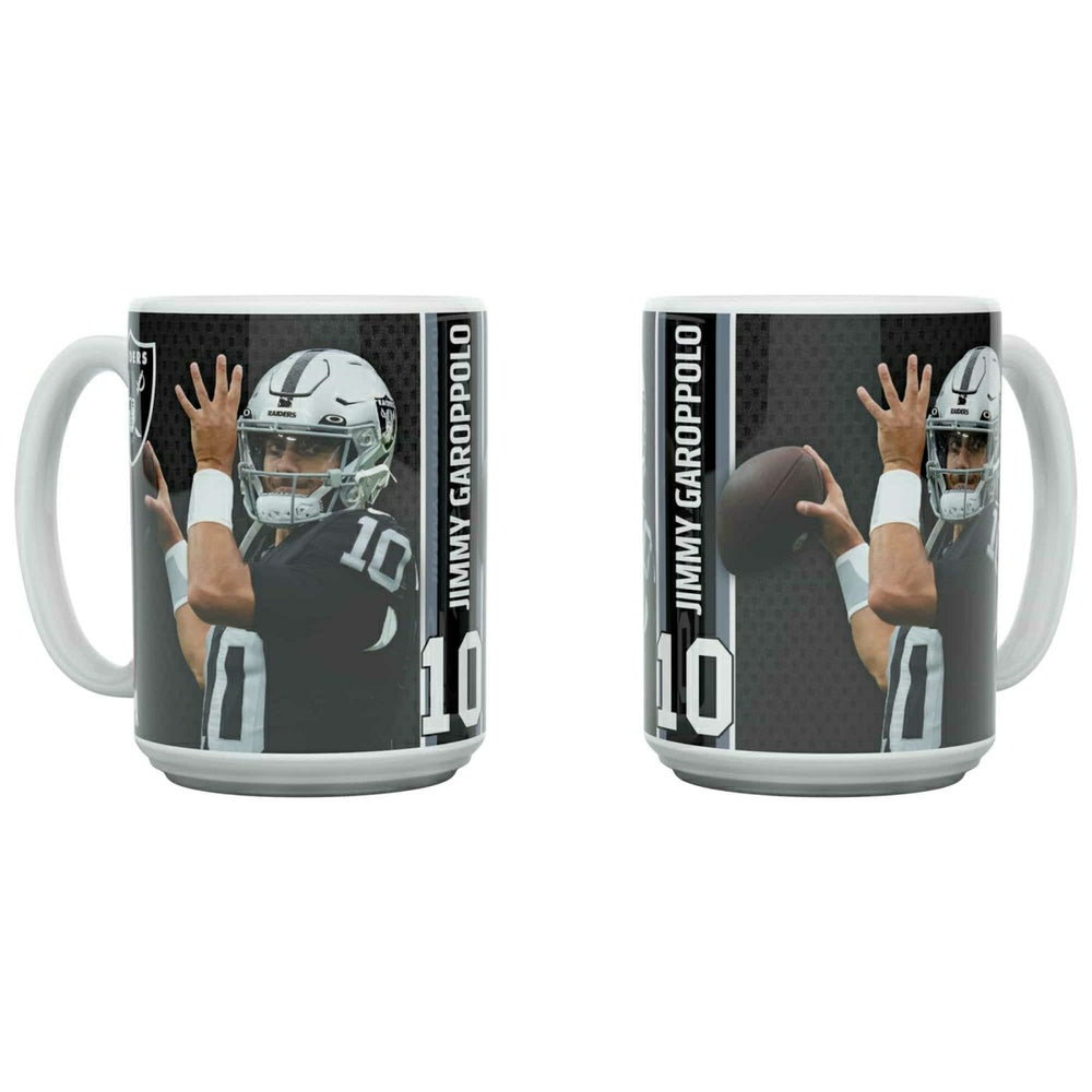 Jimmy Garoppolo Las Vegas Raiders Jumbo Mug (450 ml) - Taass on sale