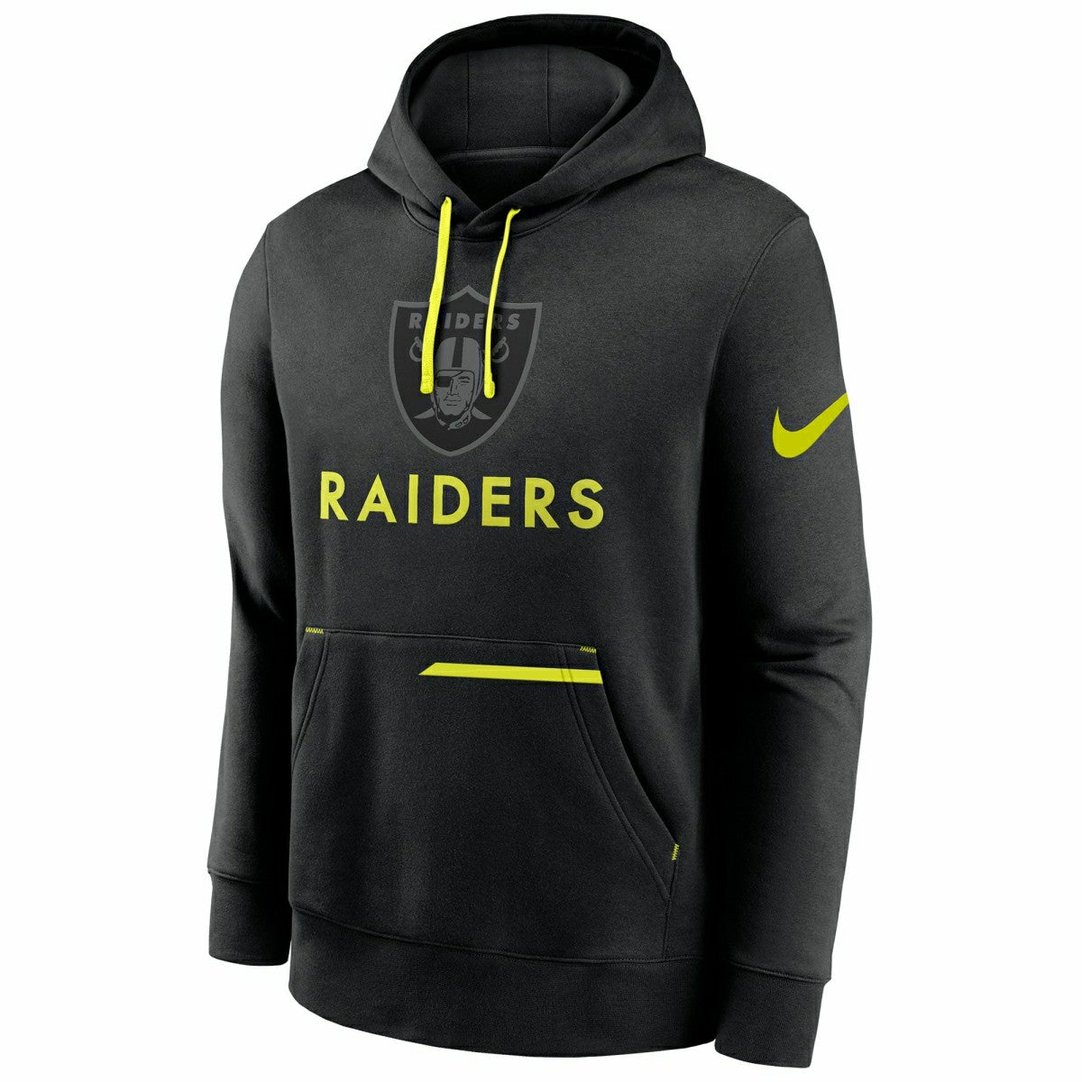 Las Vegas Raiders Nike VOLT NFL Hoodie Black - Taass Online