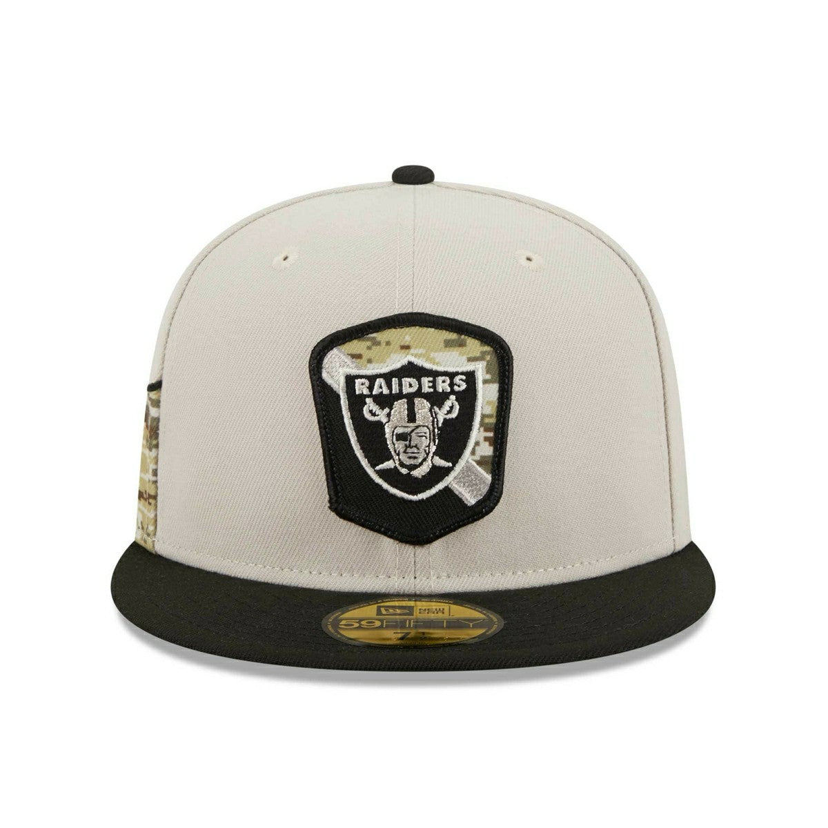 Las Vegas Raiders 2023 NFL Salute to Service New Era 59FIFTY Fitted Cap - Taass US