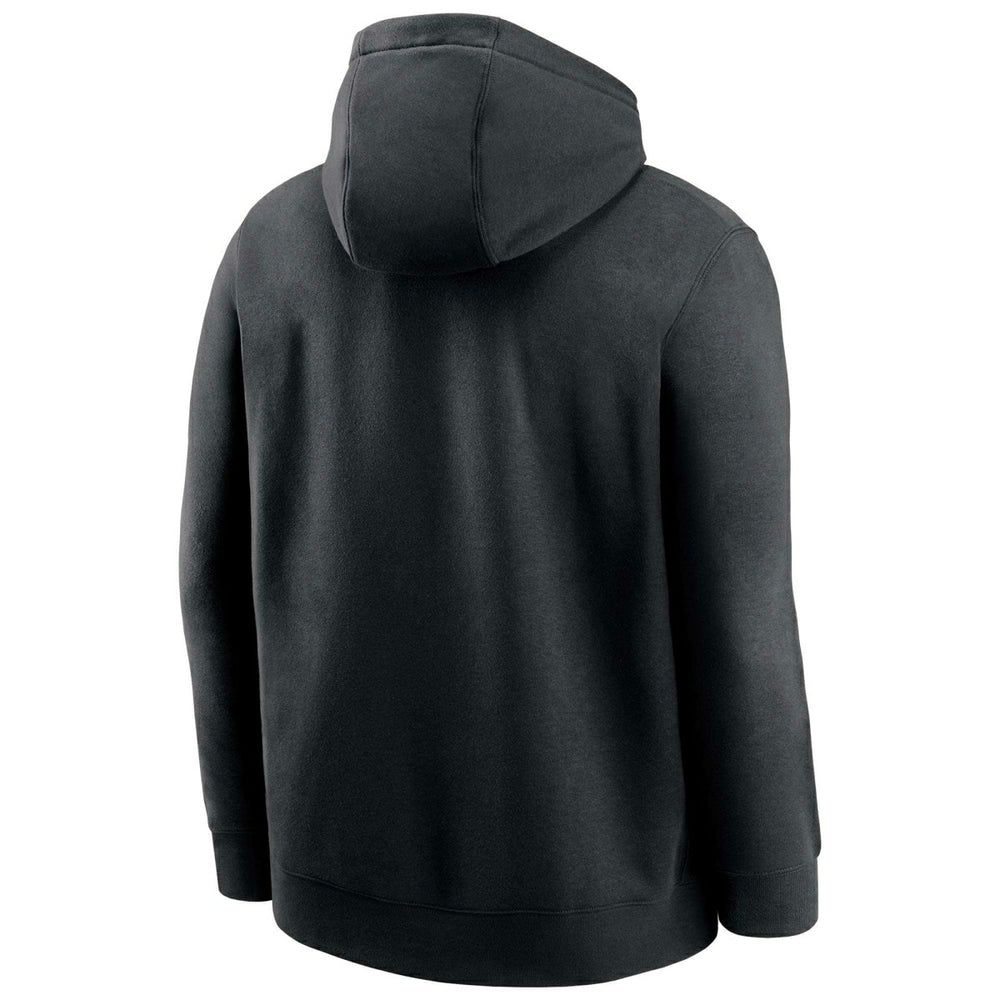 Las Vegas Raiders Rewind Logo Nike Club NFL Hoodie Black - Taass on sale