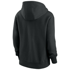 Las Vegas Raiders Wordmark Nike Club NFL Hoodie Black (WOMEN'S) - Taass discount