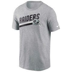 Las Vegas Raiders Blitz Nike Essential NFL T-Shirt Grey - Taass on sale