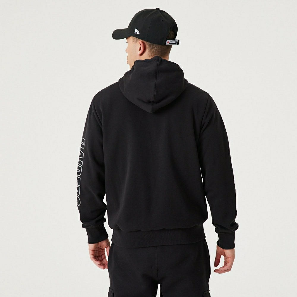 Las Vegas Raiders Script New Era NFL Hoodie Black - Taass US