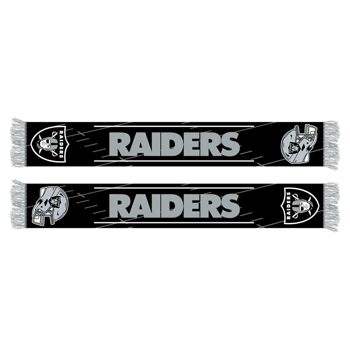 Las Vegas Raiders Wordmark NFL Scarf - Taass for sale