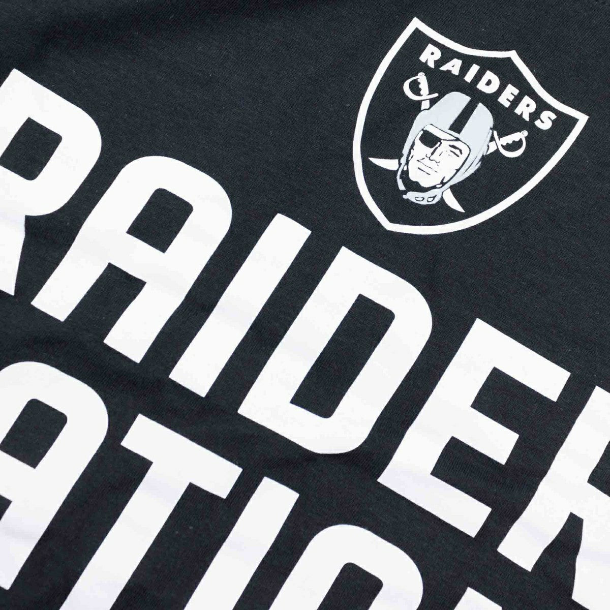 Las Vegas Raiders Team Slogan Nike Long Sleeve Shirt Black - Taass Online