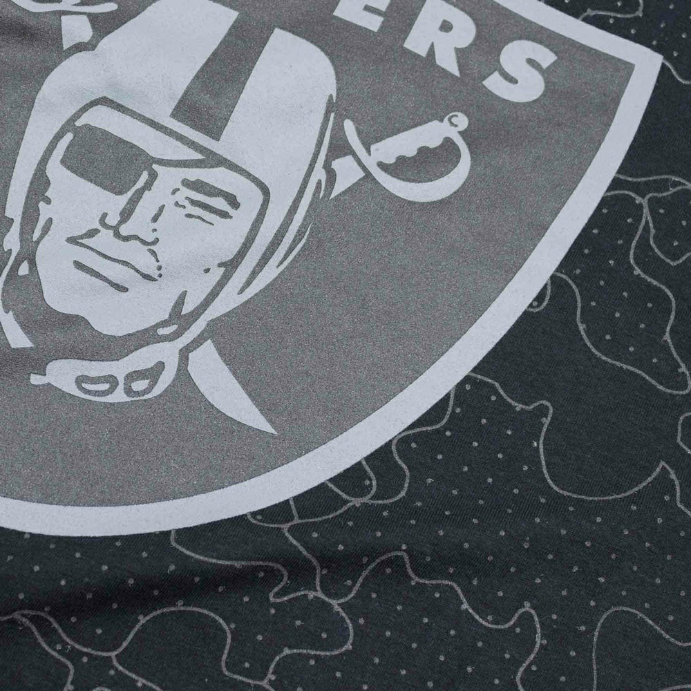 Las Vegas Raiders Reflective RFLCTV Nike Essential NFL T-Shirt Black - Taass outlet