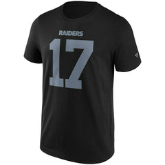 Davante Adams #17 Las Vegas Raiders Player NFL T-Shirt Black - Taass discount