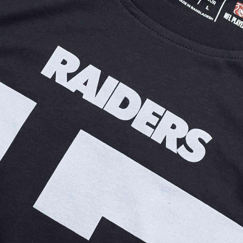 Davante Adams #17 Las Vegas Raiders Player NFL T-Shirt Black - Taass discount