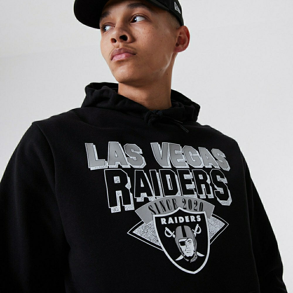 Las Vegas Raiders Established New Era NFL Hoodie Black - Taass for sale