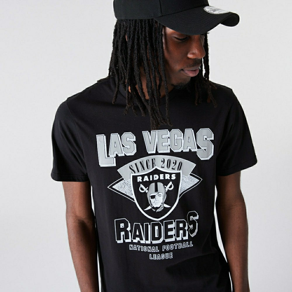 Las Vegas Raiders Established New Era NFL T-Shirt - Taass Online