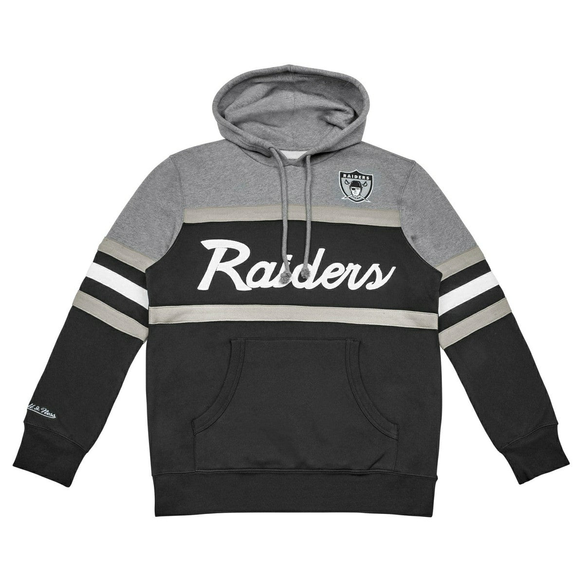 Las Vegas Raiders Head Coach Mitchell & Ness NFL Throwback Football Hoodie - Taass US