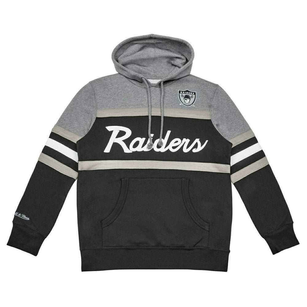 Las Vegas Raiders Head Coach Mitchell & Ness NFL Throwback Football Hoodie - Taass US