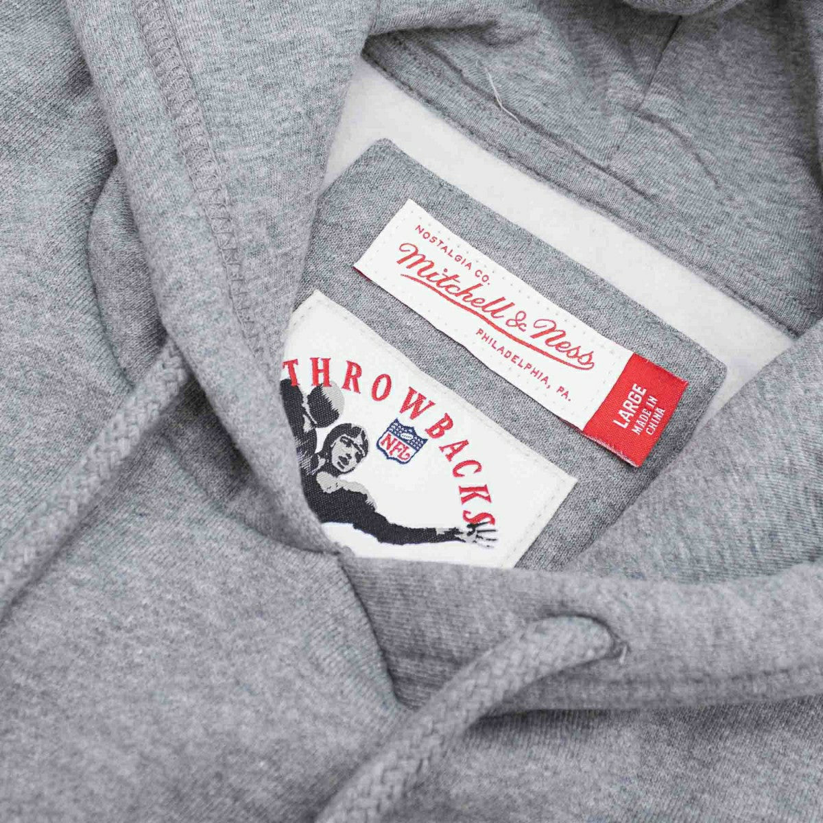 Las Vegas Raiders Head Coach Mitchell & Ness NFL Throwback Football Hoodie - Taass US