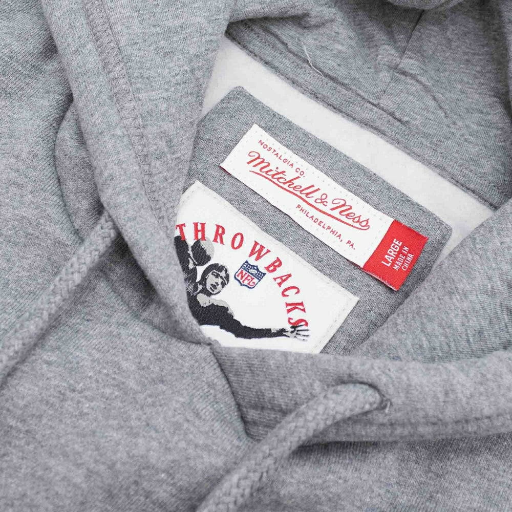 Las Vegas Raiders Head Coach Mitchell & Ness NFL Throwback Football Hoodie - Taass US