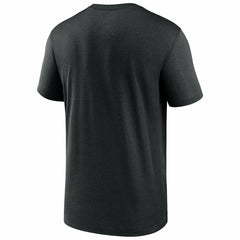 Las Vegas Raiders Goal Post Nike Legend Performance NFL T-Shirt Black - Taass Online
