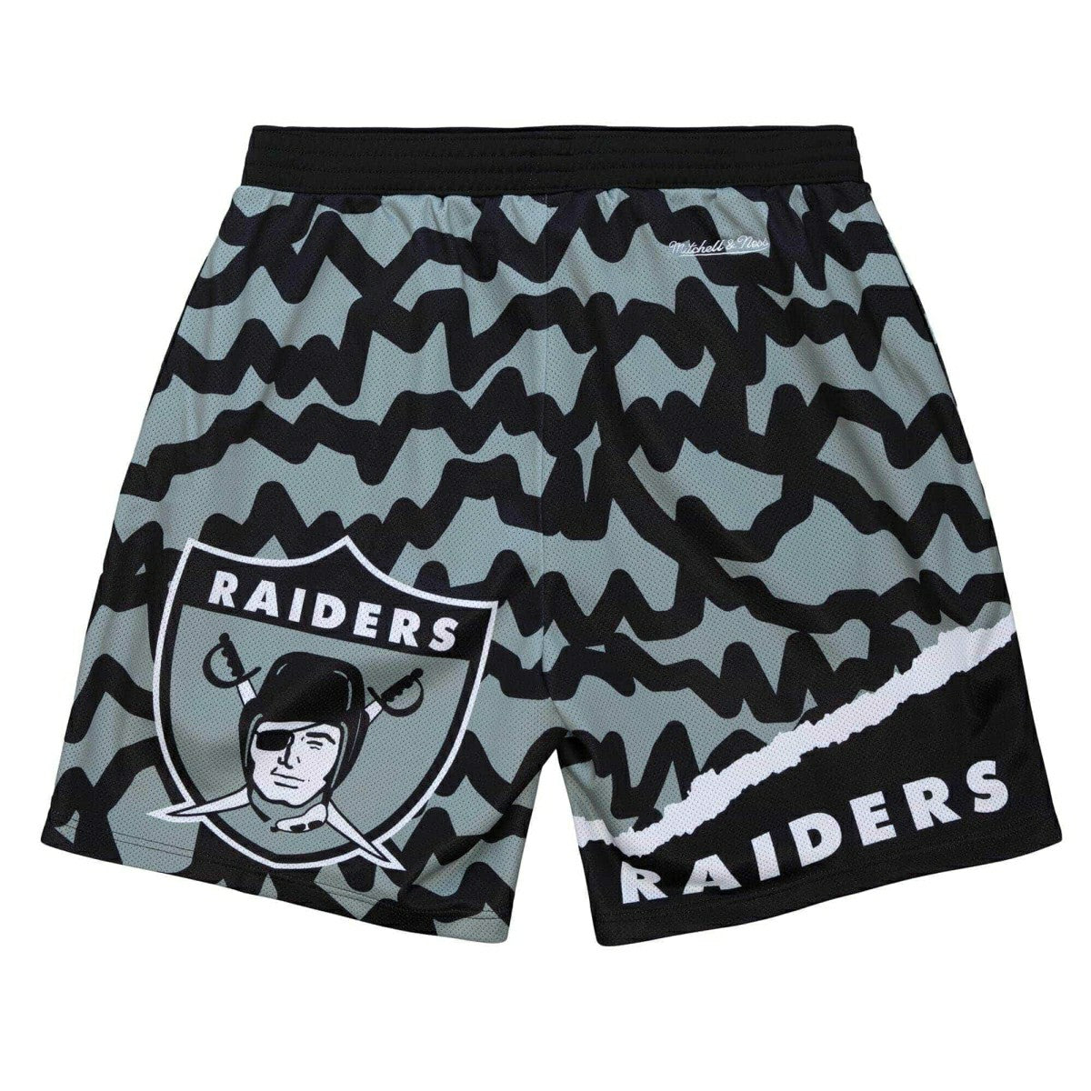 Oakland Raiders Mitchell & Ness Jumbotron 2.0 NFL Shorts - Taass US