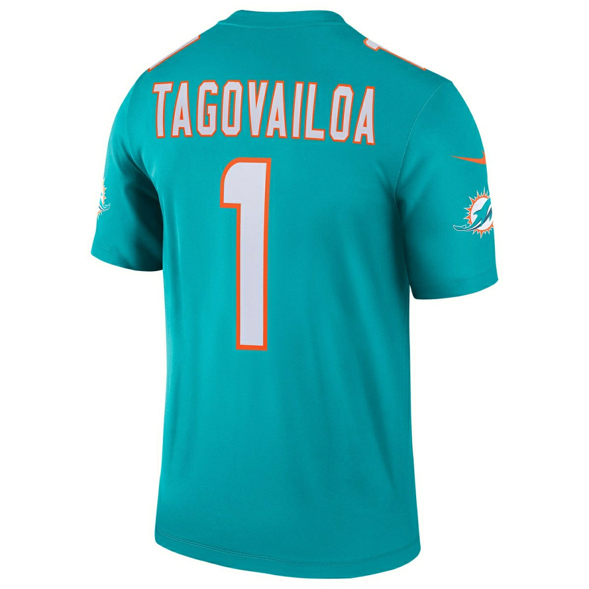 Tua Tagovailoa #1 Miami Dolphins Nike Legend NFL Jersey Aqua - Taass outlet