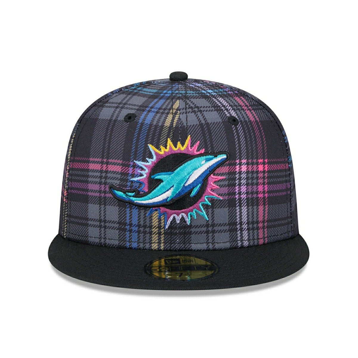 Miami Dolphins 2024 NFL Crucial Catch New Era 59FIFTY Fitted Cap - Taass discount