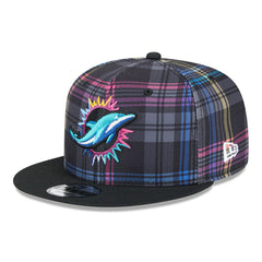 Miami Dolphins 2024 NFL Crucial Catch New Era 9FIFTY Snapback Cap - Taass US