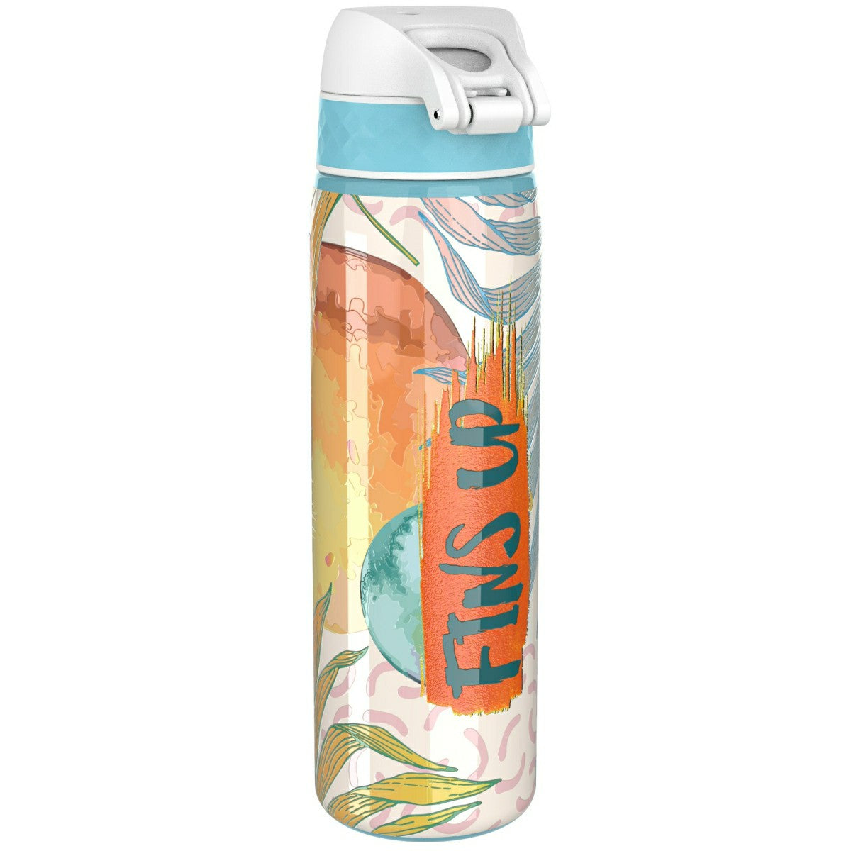 Miami Dolphins Tropical Stainless Steel OneTouch NFL Water Bottle (600 ml) - Taass outlet