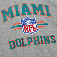 Miami Dolphins Mitchell & Ness All Over Crew 4.0 NFL Pullover Gray - Taass discount