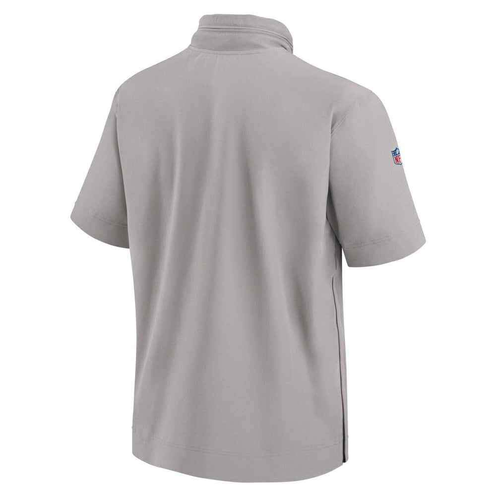Miami Dolphins 2024 NFL Sideline Nike Lightweight Coach Jacket Gray - Taass sale