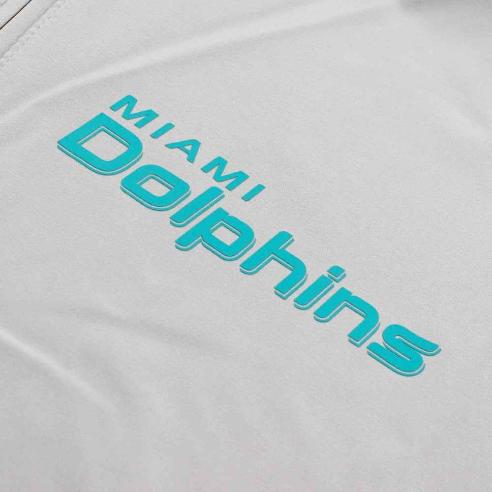 Miami Dolphins 2024 NFL Sideline Nike Lightweight Coach Jacket Gray - Taass sale