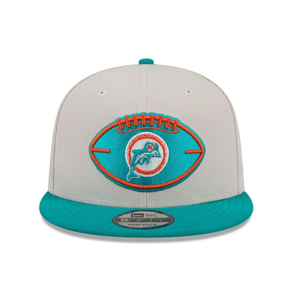 Miami Dolphins Historic 2024 NFL Sideline New Era 9FIFTY Snapback Cap - Taass outlet