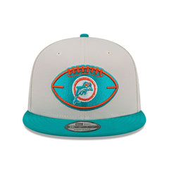 Miami Dolphins Historic 2024 NFL Sideline New Era 9FIFTY Snapback Cap - Taass outlet