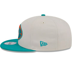 Miami Dolphins Historic 2024 NFL Sideline New Era 9FIFTY Snapback Cap - Taass outlet