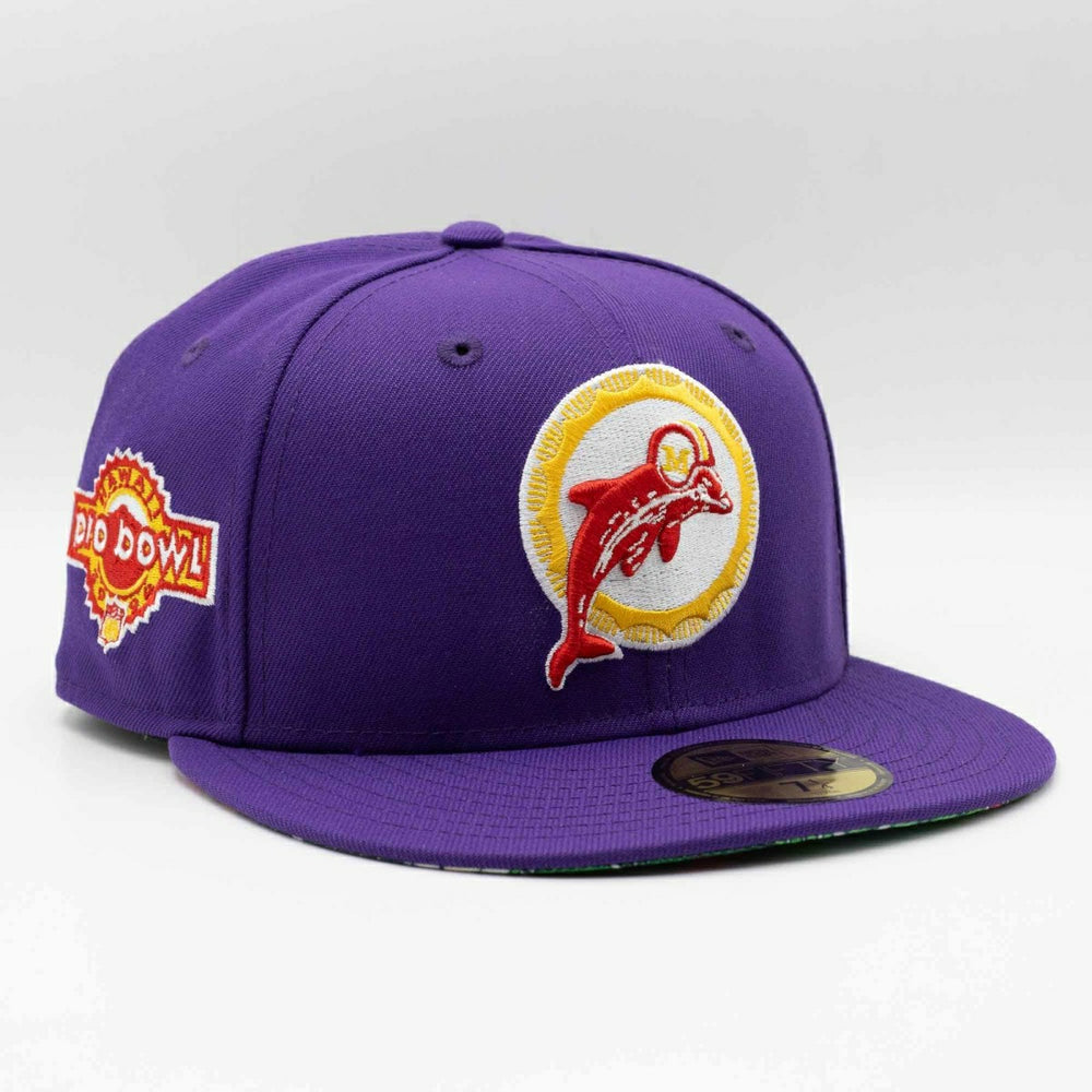 Miami Dolphins 1994 Pro Bowl New Era 59FIFTY Fitted NFL Cap Purple - Taass on sale