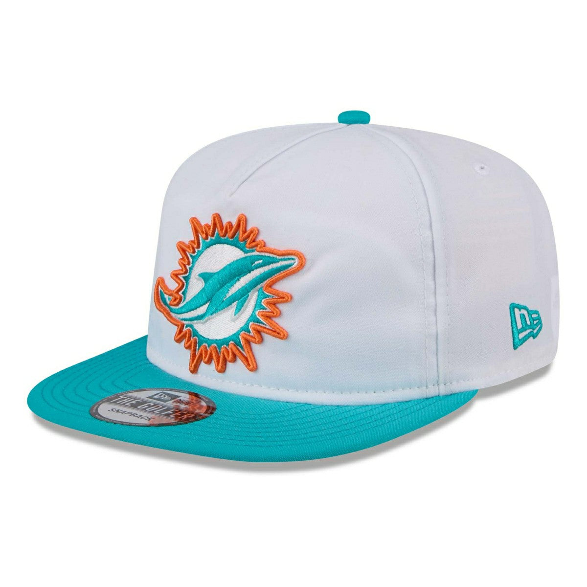 Miami Dolphins 2024 NFL Training Camp New Era Golfer Snapback Cap White - Taass for sale