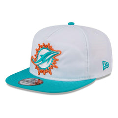 Miami Dolphins 2024 NFL Training Camp New Era Golfer Snapback Cap White - Taass for sale