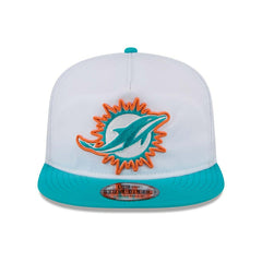 Miami Dolphins 2024 NFL Training Camp New Era Golfer Snapback Cap White - Taass for sale