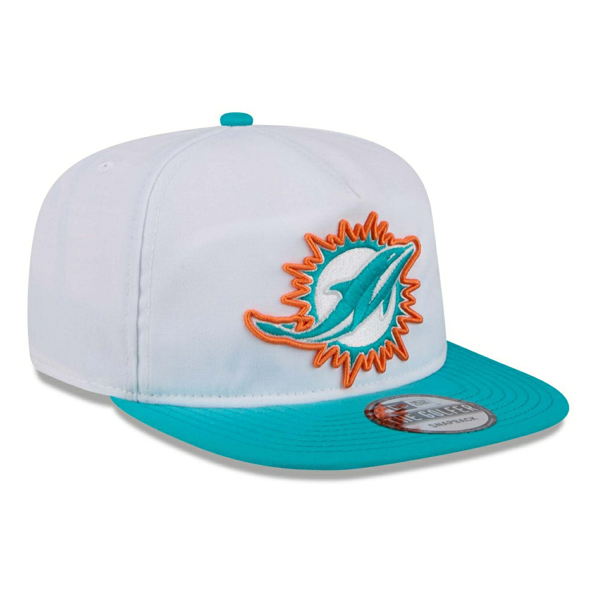 Miami Dolphins 2024 NFL Training Camp New Era Golfer Snapback Cap White - Taass for sale