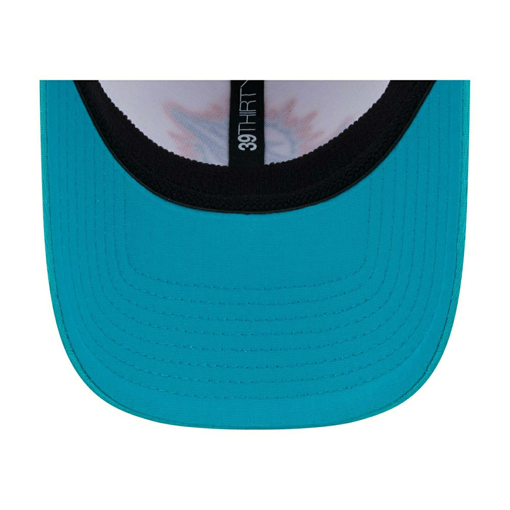 Miami Dolphins 2024 NFL Training Camp New Era 39THIRTY Flex Cap White - Taass Online