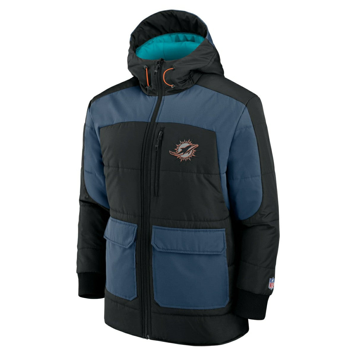 Miami Dolphins Fantech Padded NFL Winter Jacket - Taass US