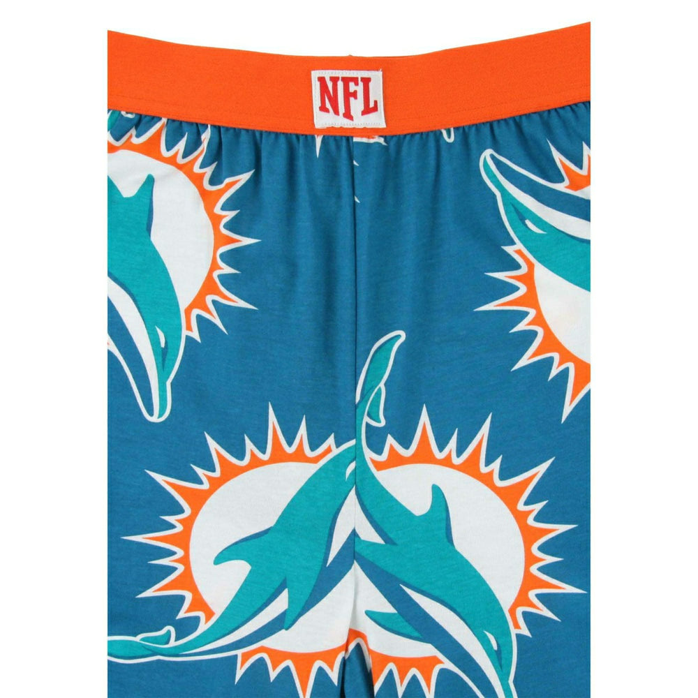 Miami Dolphins Recovered NFL Lounge Pants Teal - Taass on sale