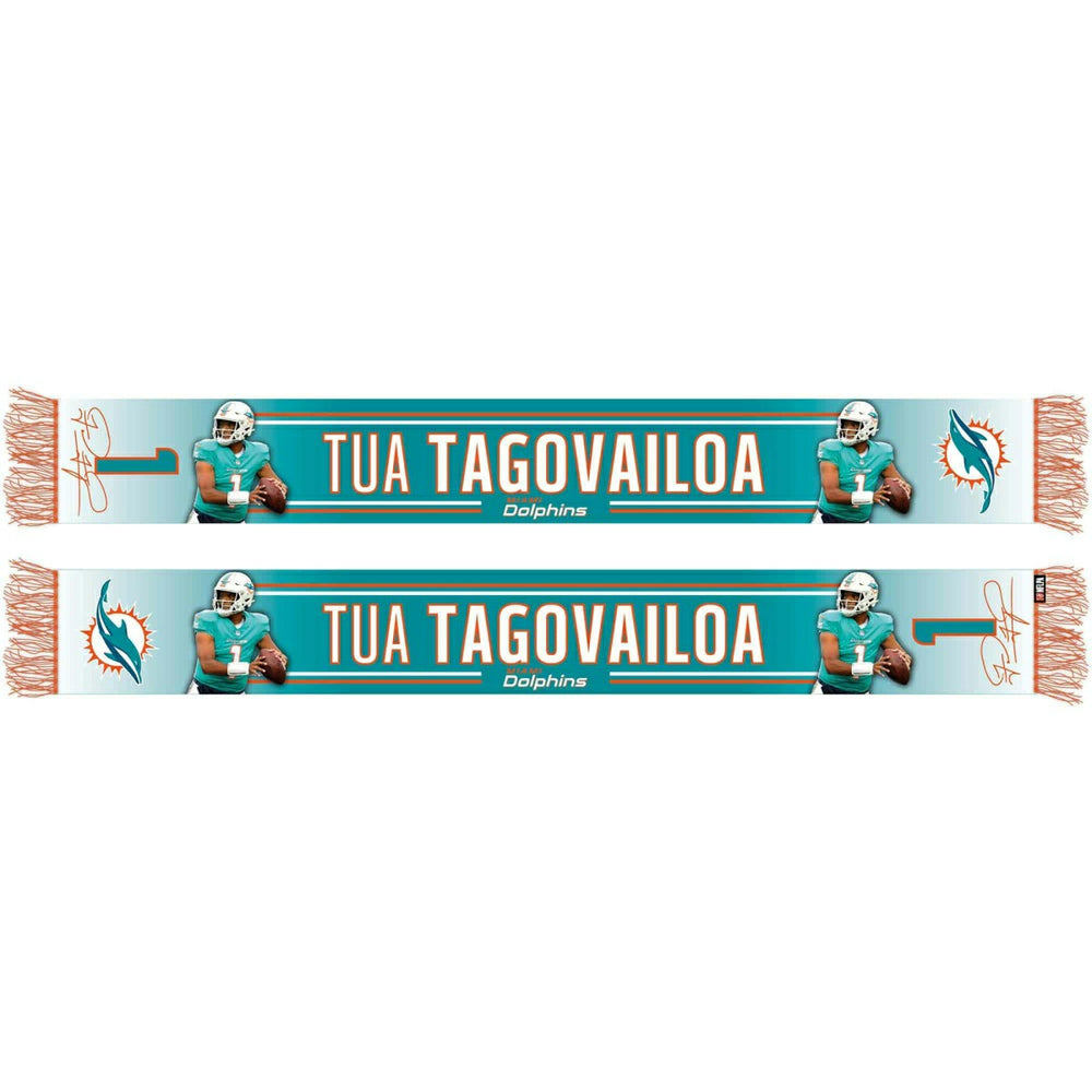 Tua Tagovailoa Miami Dolphins HD NFL Scarf - Taass US
