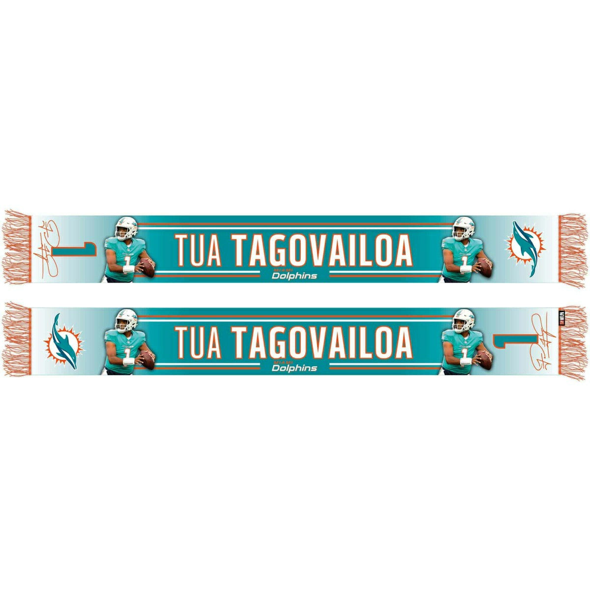 Tua Tagovailoa Miami Dolphins HD NFL Scarf - Taass US